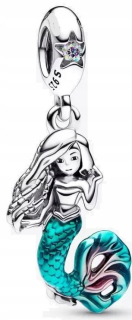 Prívesok Ariel The Little Mermaid Disney 925 striebro